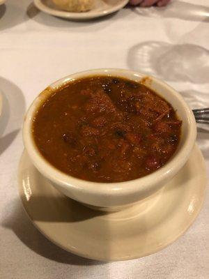 Prime rib chili