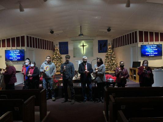 Solent night, holy night, seeking God's presence at First Baptist Church Alief.