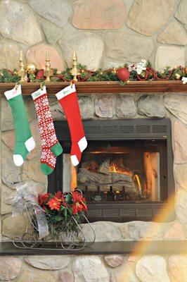 Customized Christmas Stockings from The Blanket Lady