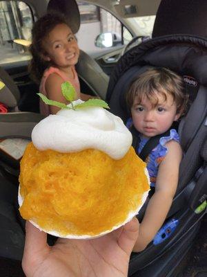 Mango Milk Kakigori from Tonchin Popup ($10)