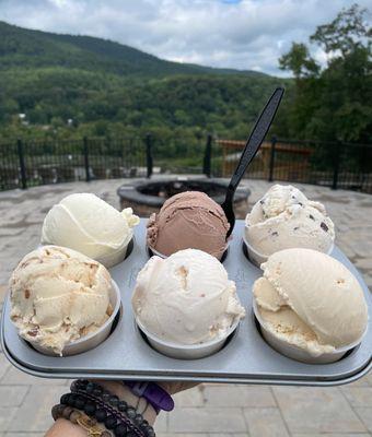 Ice cream Flights are available in our kitchen during normal business hours!