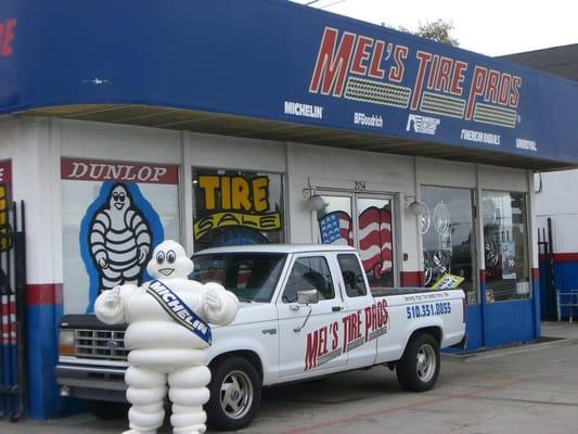 Mr. Bib's visit to Mel's Tire