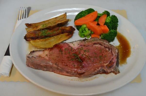 Tuesday Night: Prime Rib Special $15.95