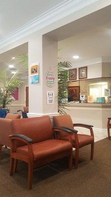 The waiting room is empty, that's new. Hope that means I'm be in & out quickly. Not even sure why I'm here :-)