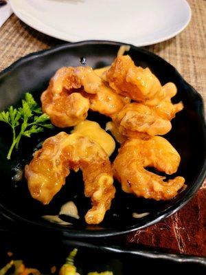 ROCK SHRIMP TEMPURA is delish!