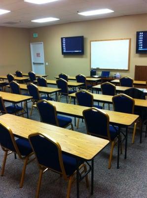 One of the classrooms