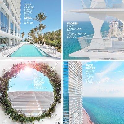 Social Media Marketing - Jade Signature: We leveraged real-time events to show potential Northern buyers what winter is like in Miami.