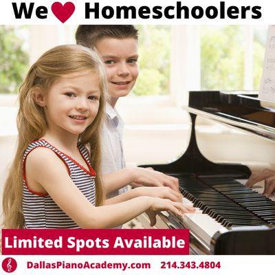 We love Homeschoolers!