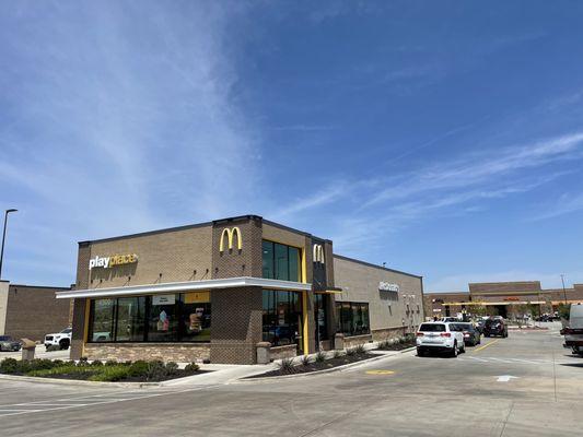 McDonald's on US 380 between Kroger and Home Depot in Prosper