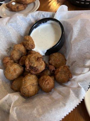 Fried mushrooms