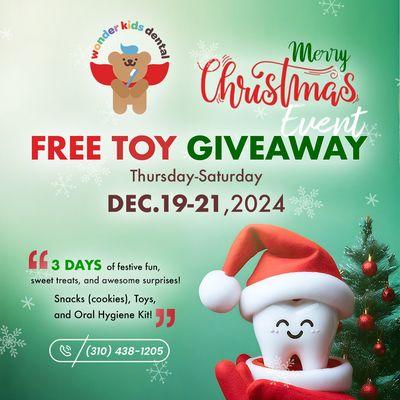 Merry Christmas! Free Toy Giveaway