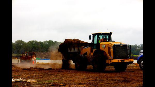 We convert all the yard and wood waste we receive into beneficial products such our REGEN FLORIDA ORGANIC COMPOST®, mulches, & soils