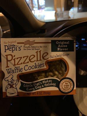 Pizzells Italian cookies my fav