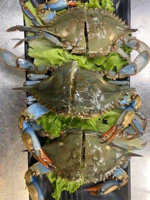 Monday to Friday come and check in get a free per person live blue crab(dinner time only)limited quantity！Show the advertisment get crab.