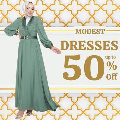 Fine Modest Wear up to 50% off