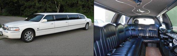 9 - 10 Passenger Stretch Limousines