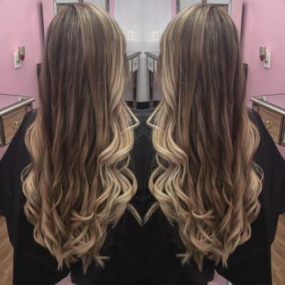 Ombré and partial highlights