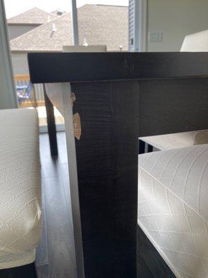 Table leg