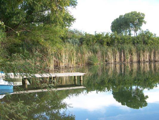 boat dock at camp ground