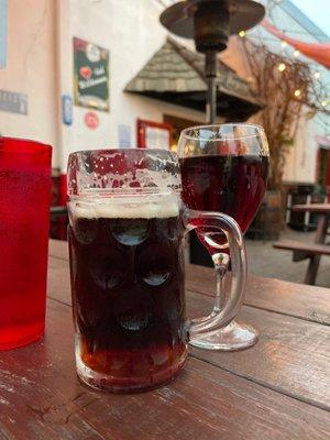 Beer & wine in the Biergarten