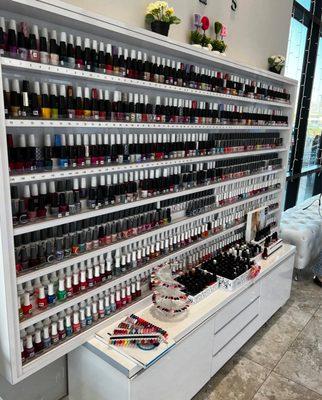 Lots of polish to choose from!!