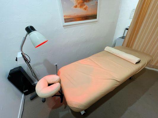 One of the treatment rooms