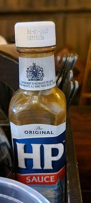 HP sauce, still appointed to Her Majesty the Queen