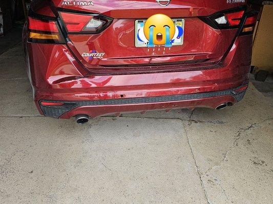 rear-ended