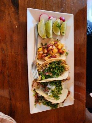 Delicious tacos.