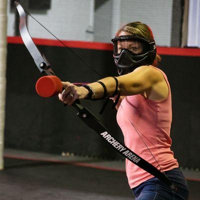 Archery Dodgeball is perfect for team building events!