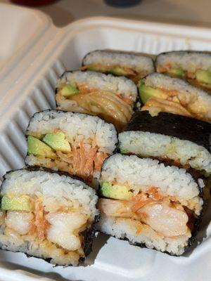 Shrimp Ban Ban Maki Roll