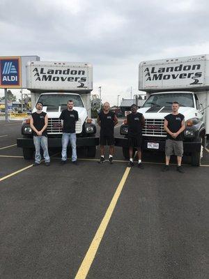 AAA Landon Movers gearing up for a big move.