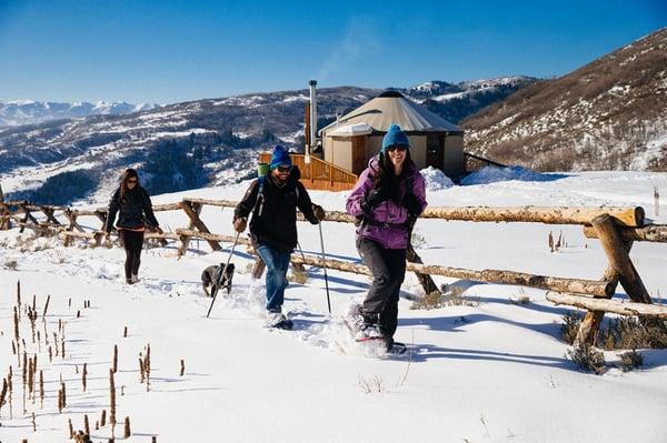 Snowshoe & Yoga Adventure