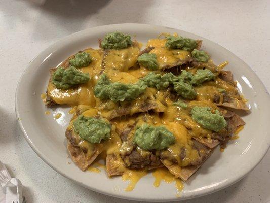 Cincos. Nachos