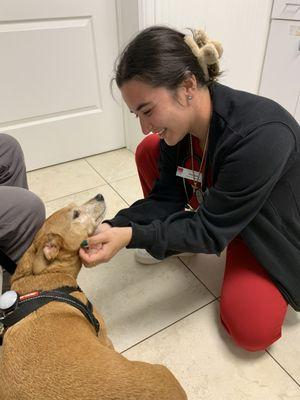 Nurse Elizabeth and Bori