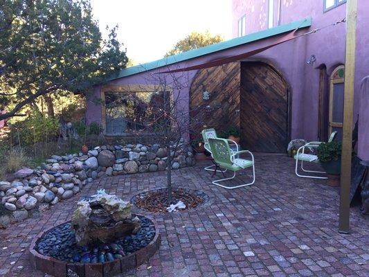 Patio outside Sun Room