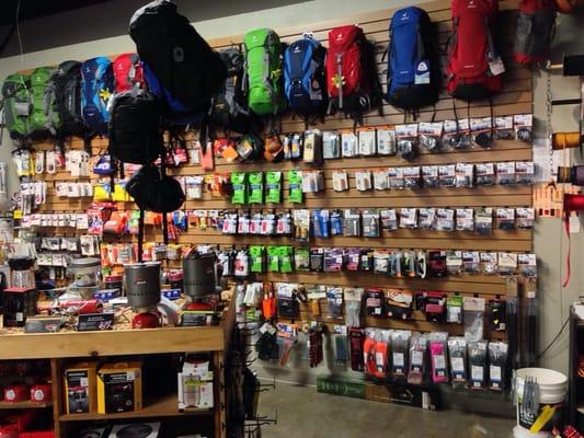 Plenty of backpacking items!