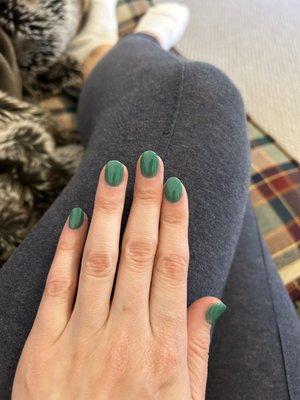 St Patrick's day nails