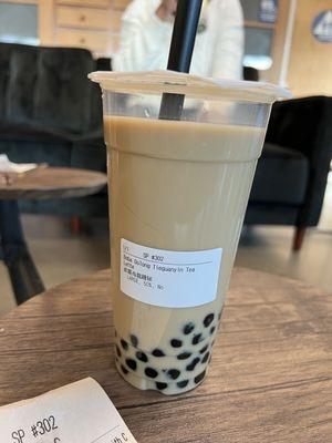 Boba Oolong Tieguanyin Tea Latte