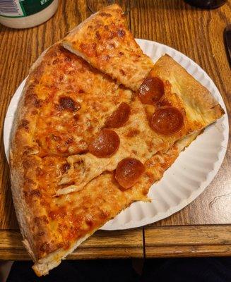 Cheese Pizza and Pepperoni Pizza!