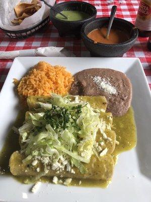 Chicken Enchilada Verde