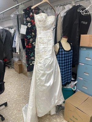 Bridal dress alterations