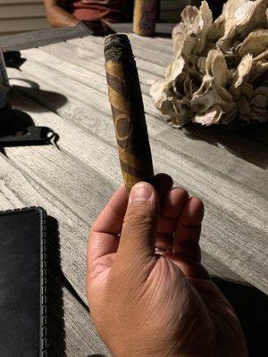 George's handmade cigar