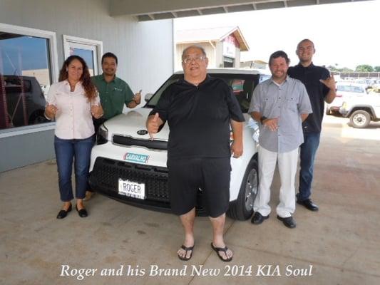 Uncle Roger with his Brand New 2014 Kia Soul!