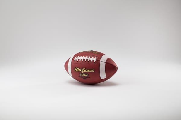 Your football should be made in Texas--this one proudly is. Available in our Texas Showroom.