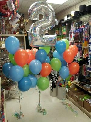 We have helium filled balloons for any occasion