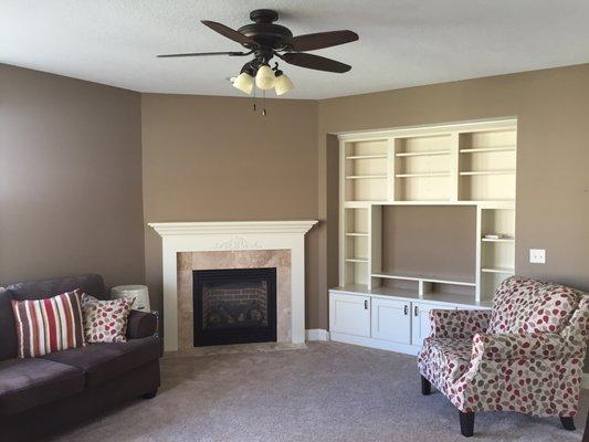 Family Room Cabinets