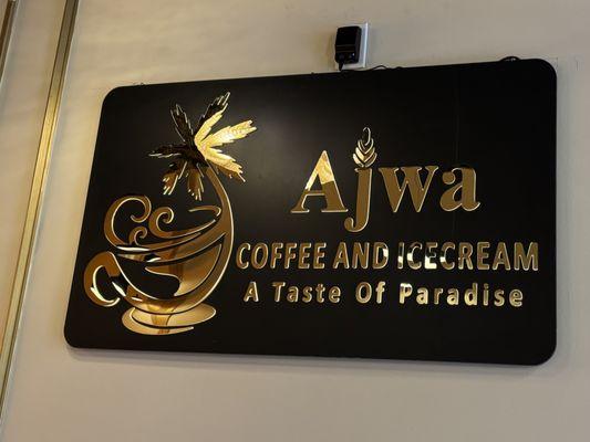 Ajwa Coffee and Ice Cream