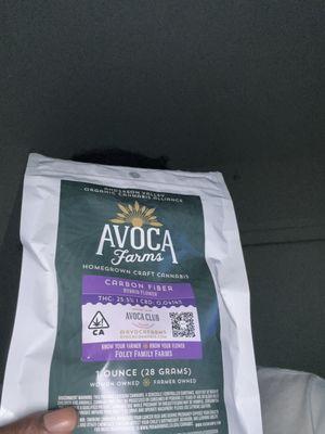 Avoca Farms, the best cannabis that I've smoked in years. Definitely recommend it