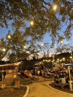 Backyard seating/patio